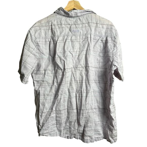 Kanabeach Biologik XL Button Down Gray Dotted - Picture 2 of 5
